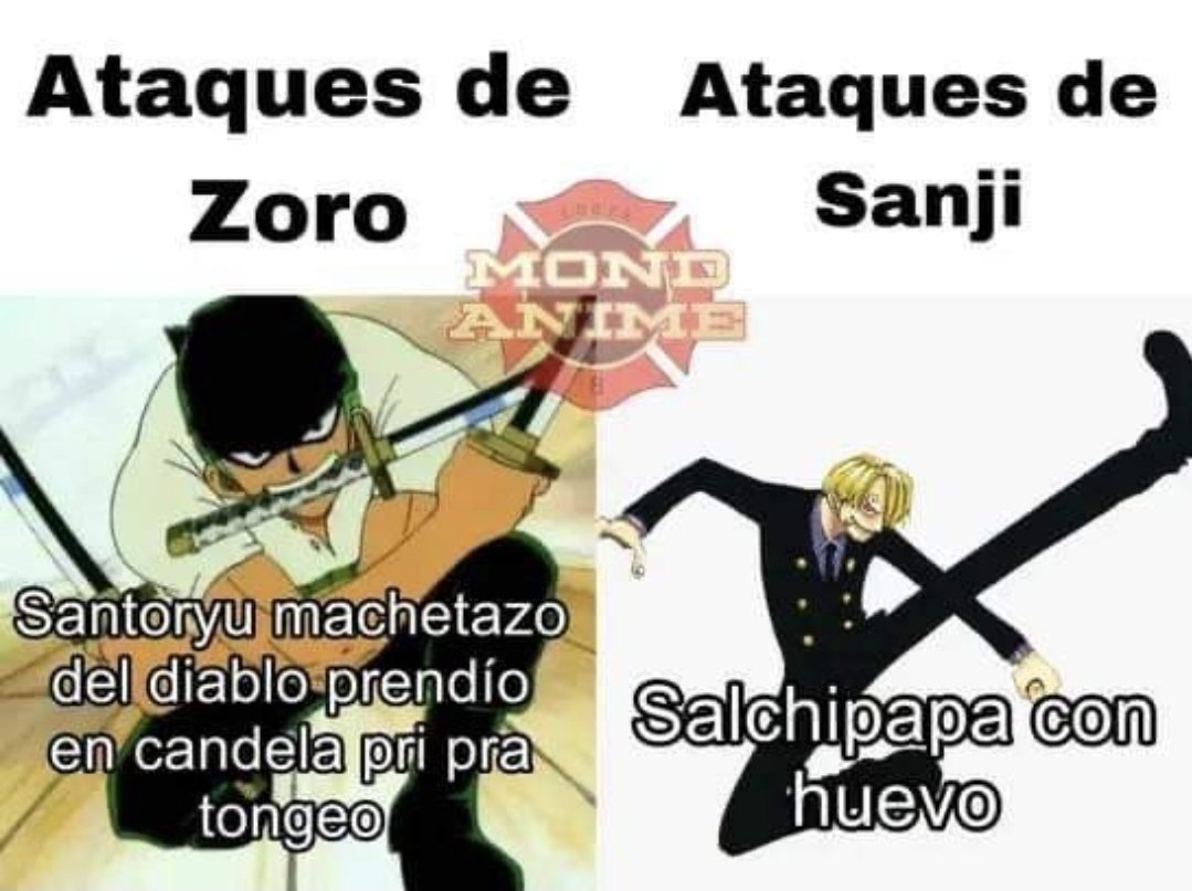 Recién me empecé a ver one piece pero como me jijea este meme