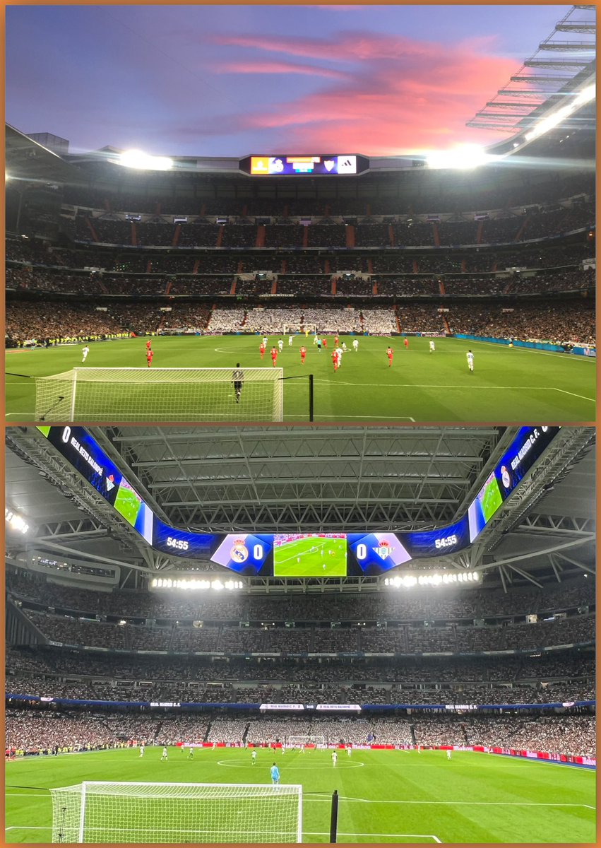 Estadio Santiago Bernabéu. BRUTAL!!
