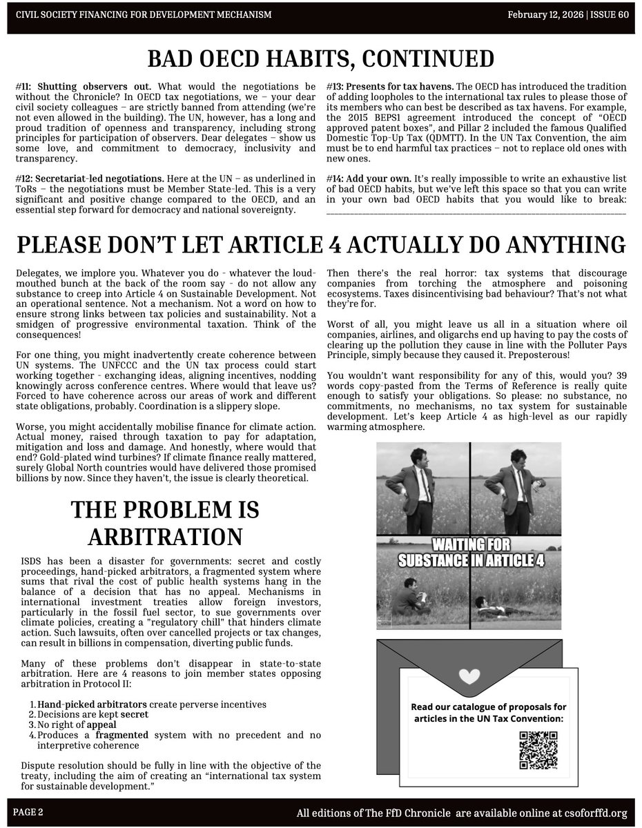 Civil Society Financing for Development Mechanism tweet media