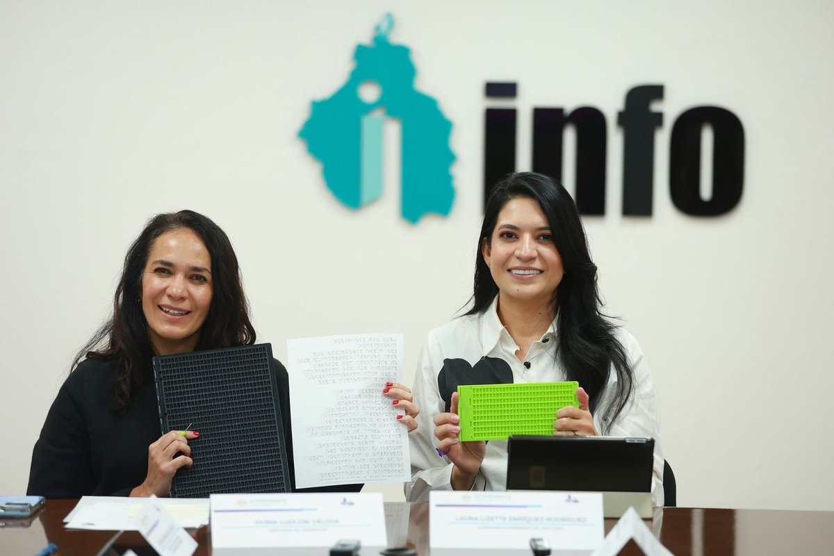 📰 #COMUNICADO 

Firma SUPERISSSTE convenio con INFO CDMX para incorporar sistema braille en tiendas

🔗 goo.su/g45Oan8