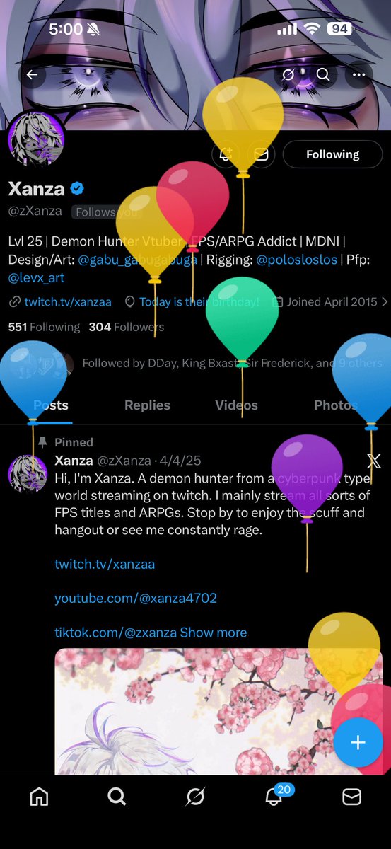 Got these weird balloon things on my screen all of a sudden. Can’t believe my dumbass made it to 26 🎉