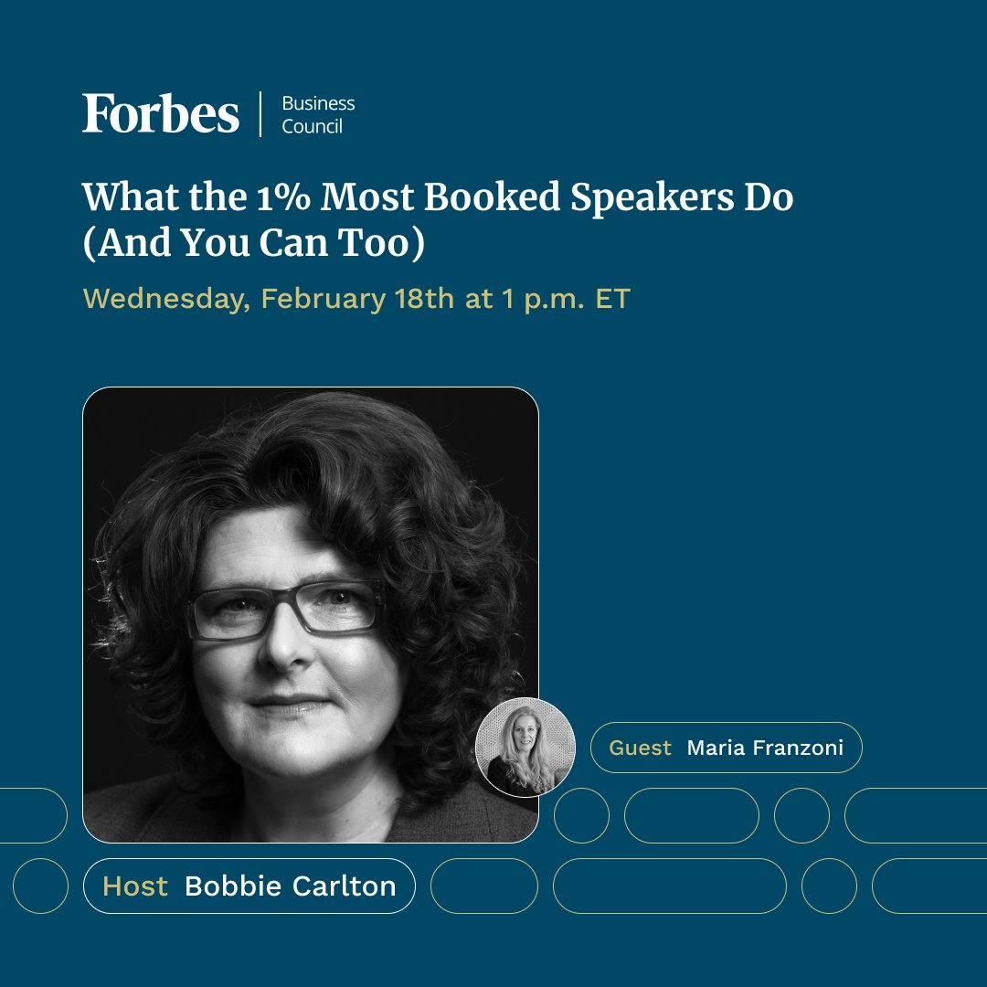Forbes Business Council tweet media