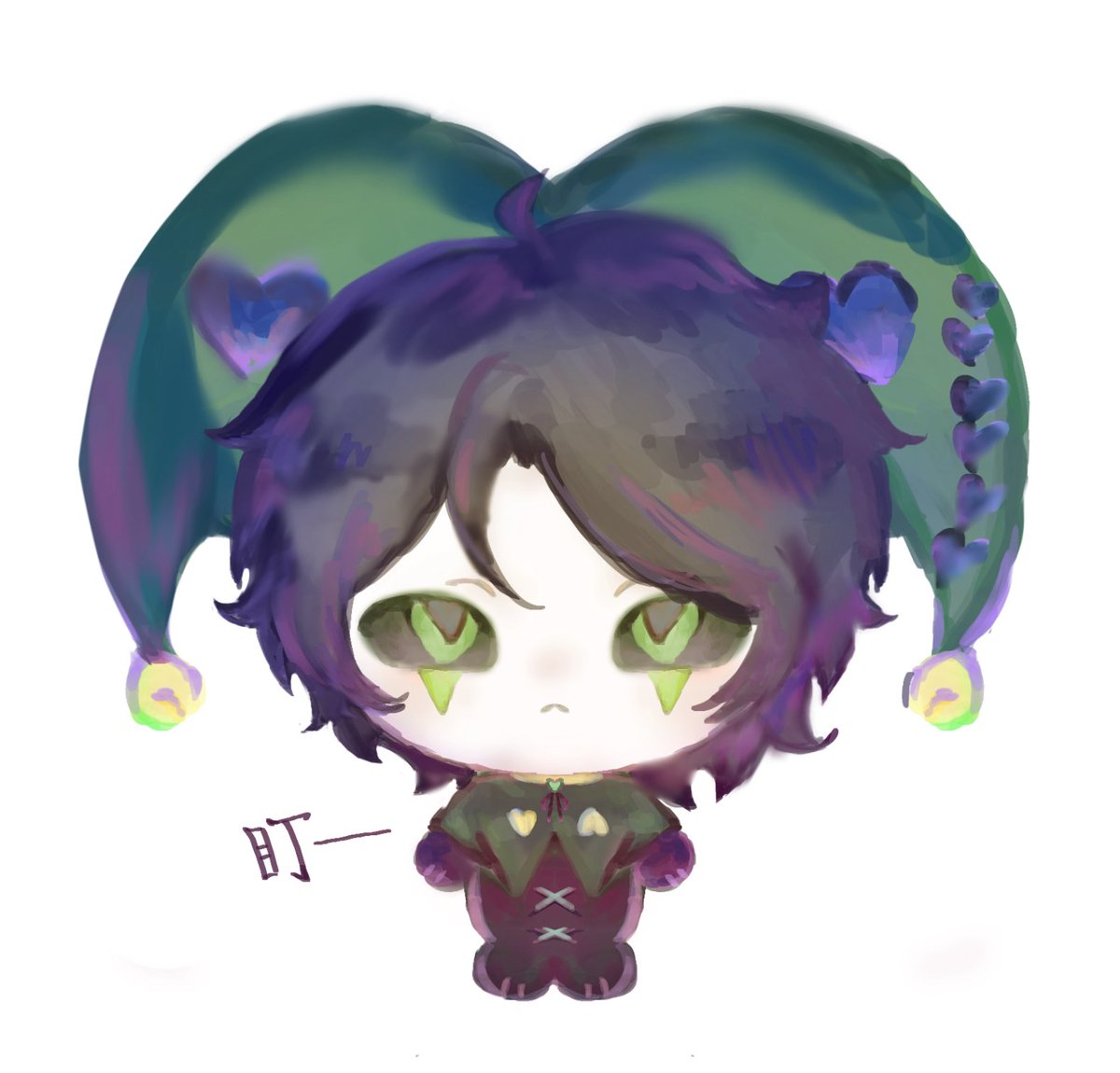 stare—
#tfc #harlequin