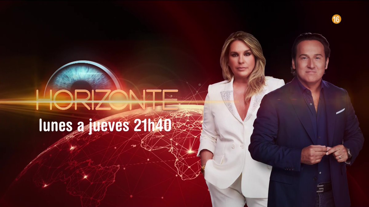 2⃣1⃣.4⃣0⃣ h
Muchos nos preguntáis por el horario de #Horizonte los jueves. Es el mismo durante toda la semana, de lunes a jueves comenzamos a las 21.40h 
¡Os esperamos esta noche en <a href="/cuatro/">Cuatro</a>!