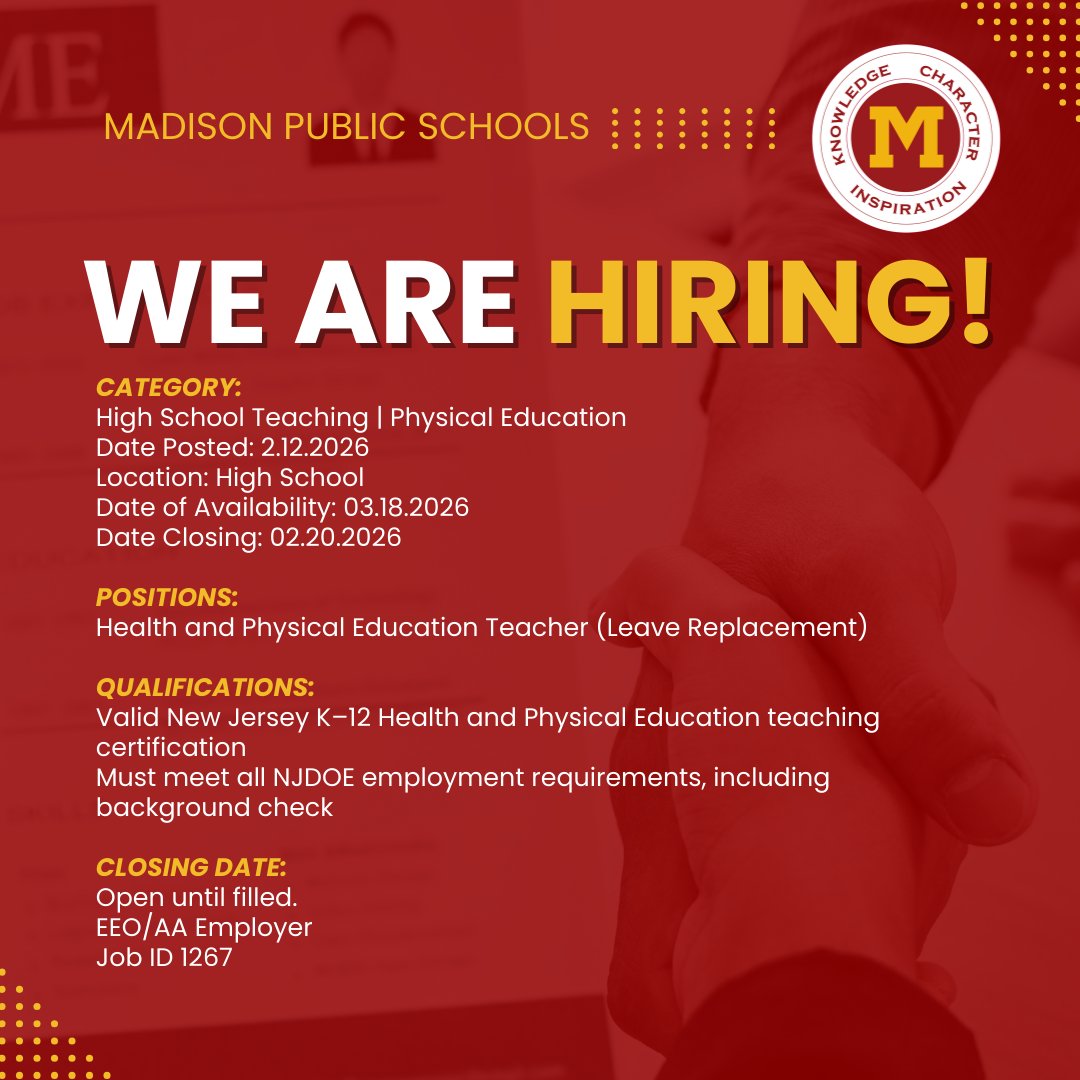 Madison Public Schools tweet media