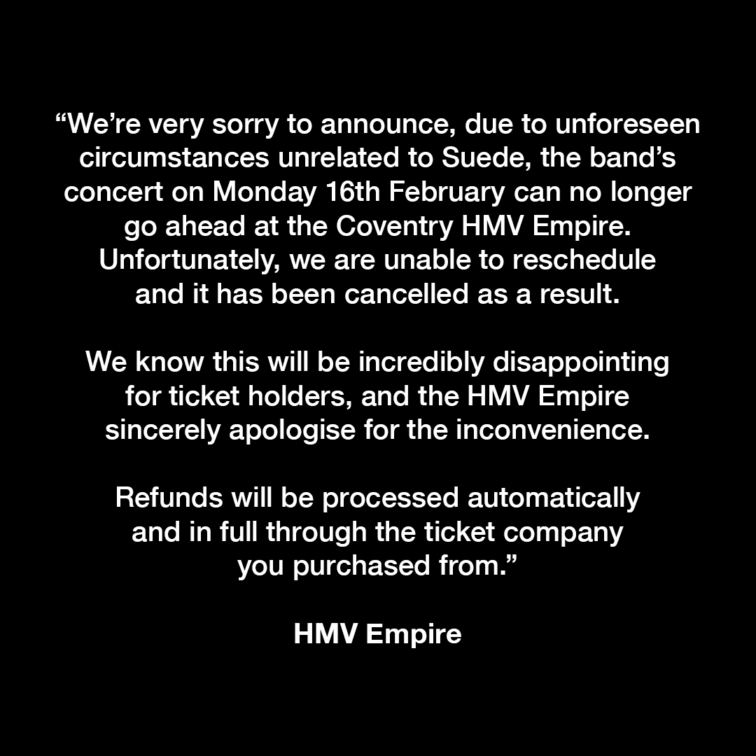 Suede HQ tweet media
