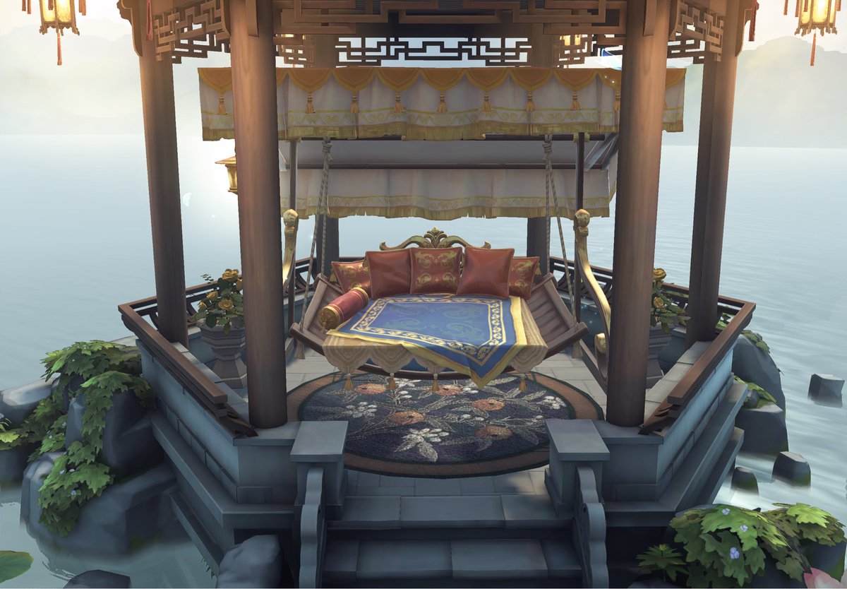shrumiie's tweet photo. Lastly here is how I finished off most of the other big areas, some important things to consider when building is not to throw down every good piece of furniture you own all at once, start small, use larger things first and then add the smaller details after! https://t.co/16aozHiDna
