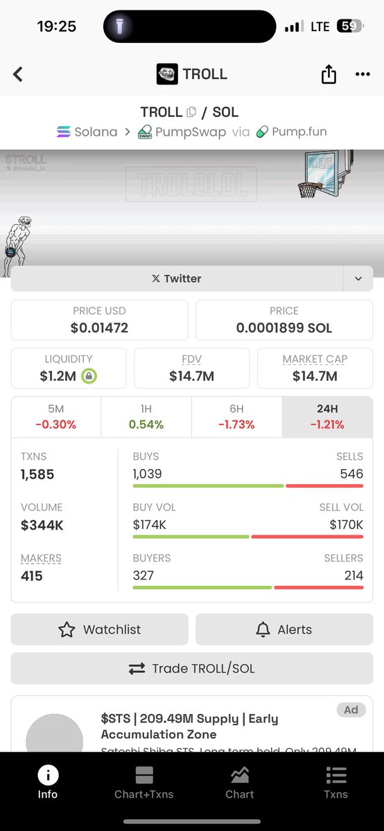 Let’s crime dis to new ath 😁😁😁 $troll