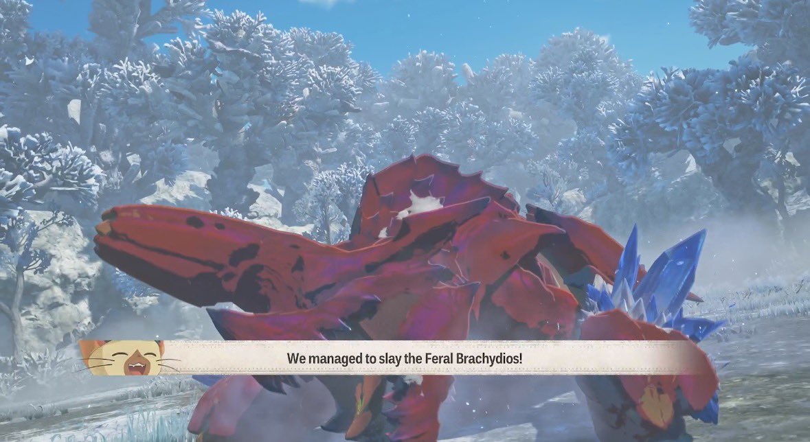 Mrs_FeIix's tweet photo. LETS GOOOO! #MonsterHunter #brachydios https://t.co/vF7KTN2HJY