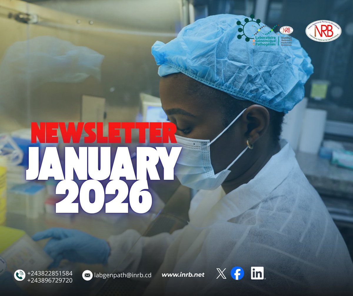 Pathogen Genomic Lab - INRB tweet media