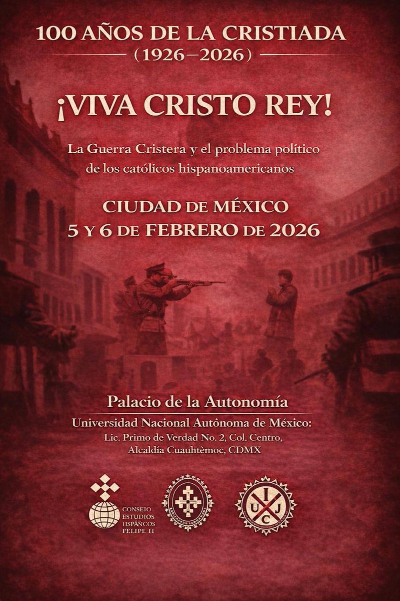 Todos los enlaces al final de la crónica para ver las interesantísimas ponencias de este importante congreso de conmemoración de los cien años de la Cristiada: