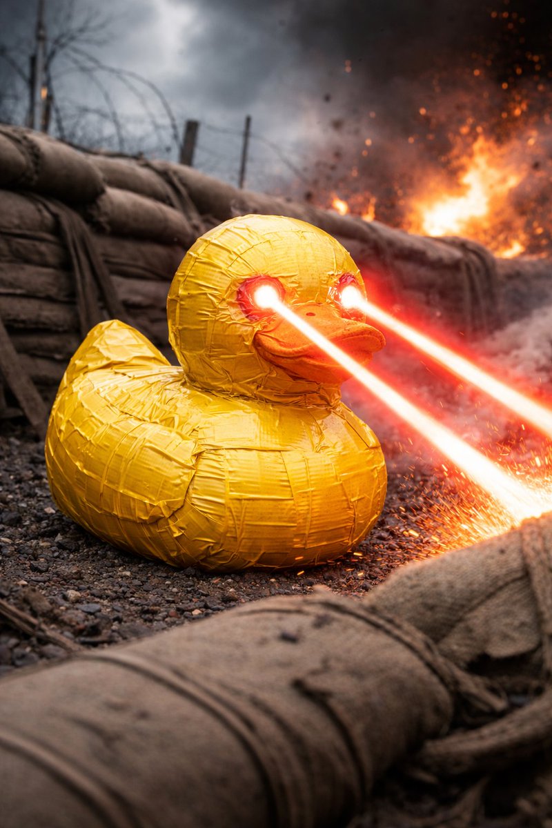 Duck tape taking over the trenches

GNjq1AUZ3Zzj1XEdyXcVbKTrYaerJQsDD7CJiAwSpump