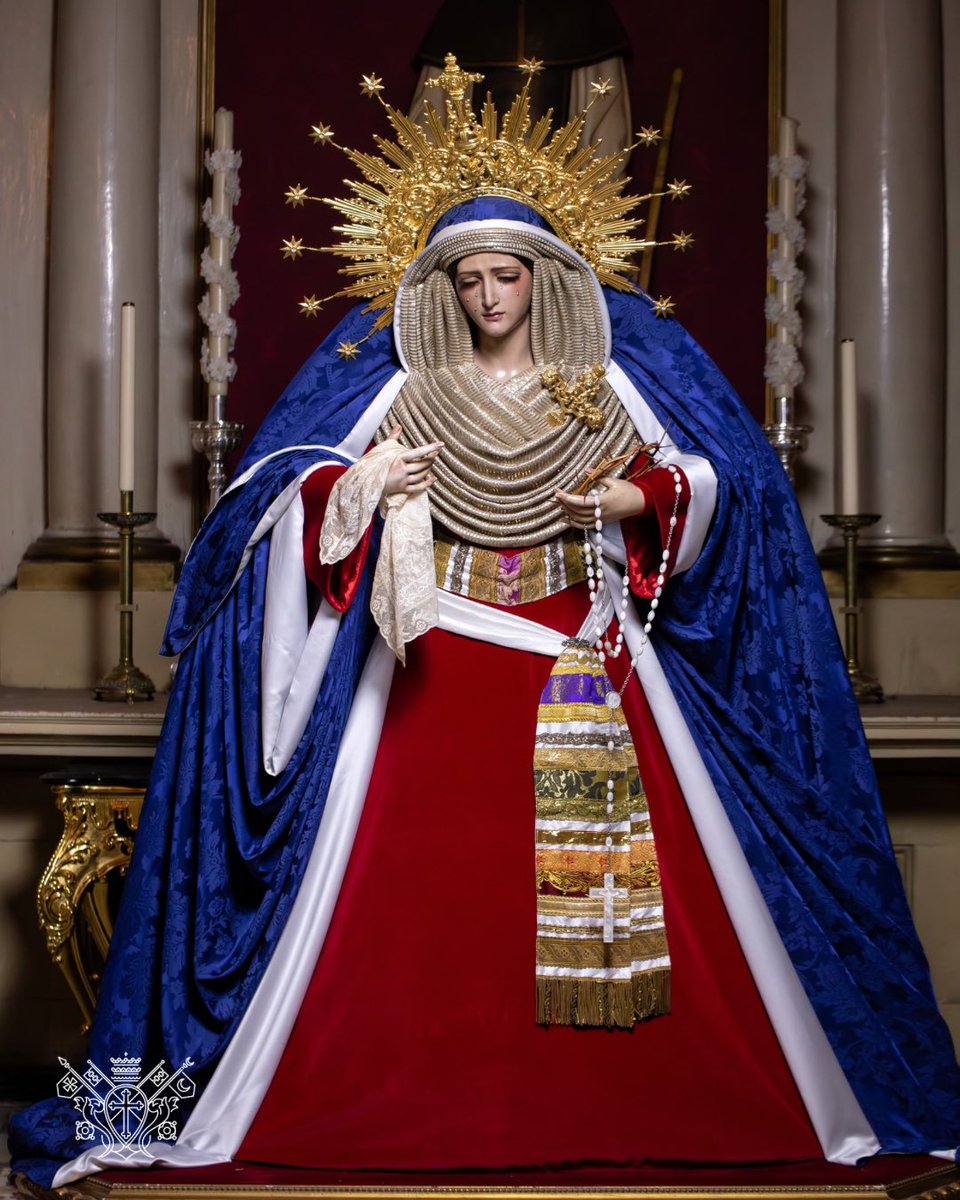 🟣 #PRIOSTÍA | Vestimenta de Ntra. Sra. del Rosario en sus Misterios Dolorosos

📆 Nuestra Señora del Rosario en sus Misterios Dolorosos ya se encuentra ataviada a la usanza Hebrea, para el inicio del tiempo litúrgico de la Cuaresma.