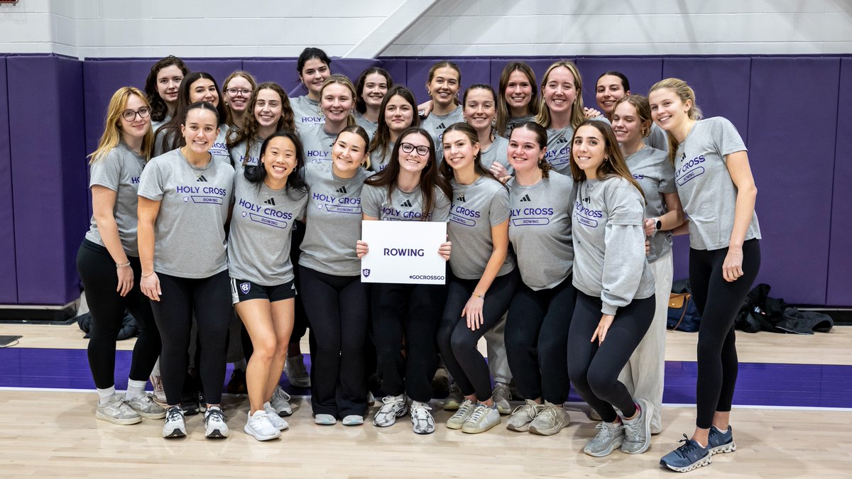 Holy Cross W. Rowing tweet media