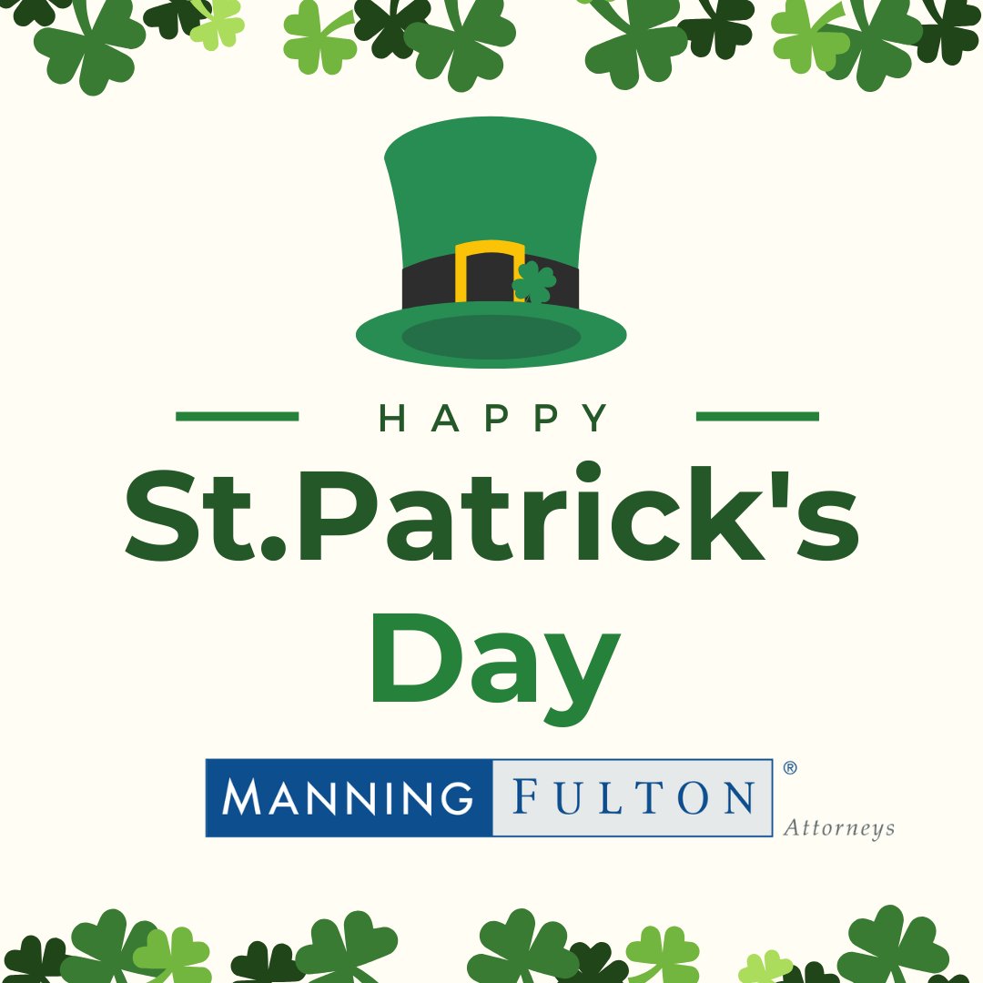 May your St. Patrick’s Day bring a little luck, a lot of success, and partnerships worth celebrating. Wishing our clients and partners a day filled with good fortune and good counsel.