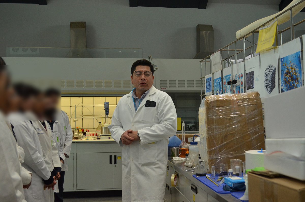 ciqa_mx's tweet image. El pasado 10 de febrero recibimos en el #CIQA la visita de estudiantes de la Secundaria General #20 “Dora Madero”, quienes realizaron un recorrido por los laboratorios de Química Macromolecular y Nanomateriales.