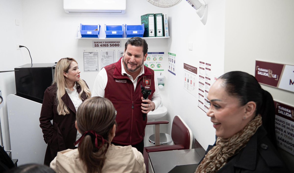 Seguimos abriendo más Unidades Preventivas #TijuanaSaludable 💙 Ahora en la colonia El Dorado, acercando atención médica preventiva, de primer contacto y con trato cálido a las familias tijuanenses.Somos un gobierno cercano y humanista que transforma vidas con acciones reales.