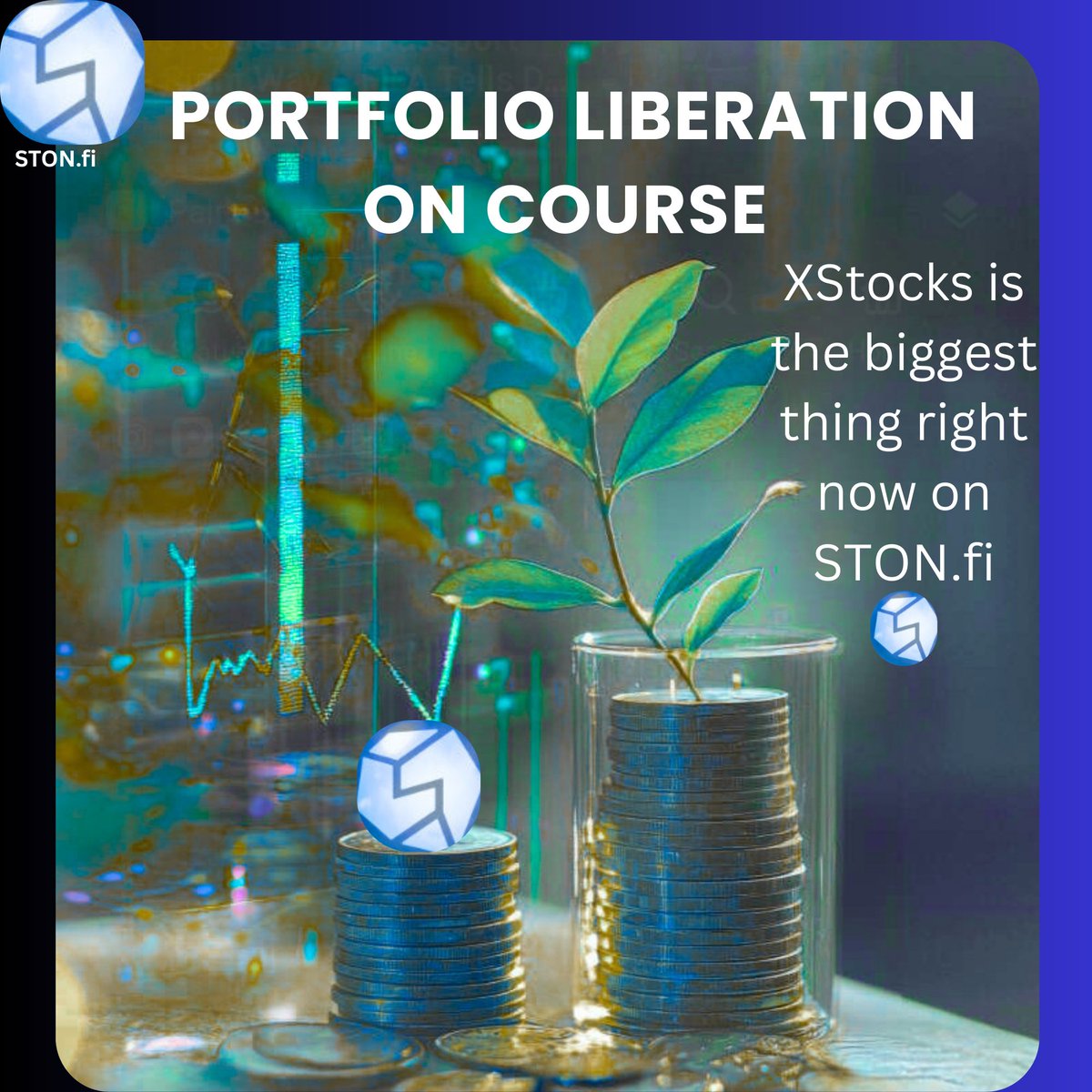 PORTFOLIO FREEDOM WITH XSTOCKS!

⛽ STON.fi is the boss, TON Wallet, and a $50,000 reward pool, play in too.

This campaign is the biggest thing right now in the ecosystem.

XStock's educational campaign lets you explore tokenized real world assets with ease.