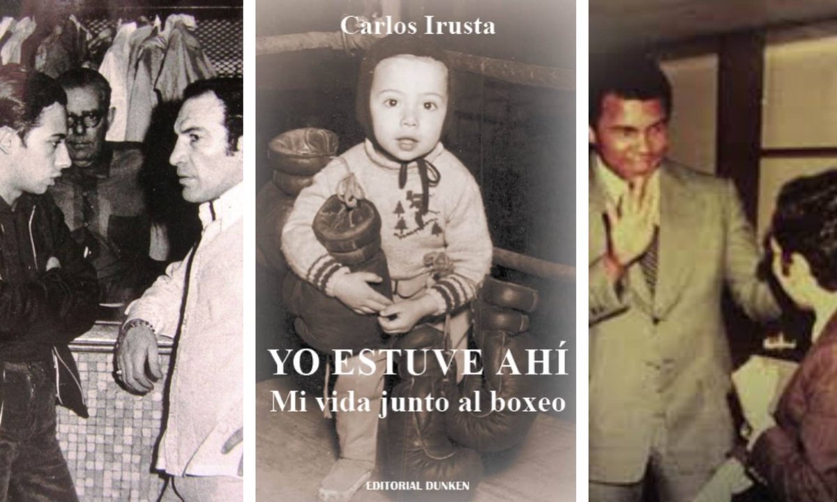 Carlos Irusta: "Yo estuve ahí", mi vida junto al boxeo
<a href="/carlosirusta/">CARLOS IRUSTA</a> 
<a href="/EditorialDunken/">Editorial Dunken</a>  
#boxeo #box #carlosirusta #irusta #libro #yoestuveahi #editorialdunken #ambientecomar #ali #muhammadali #tyson #duran #locche #leonard #maidana #maravillamartinez
ambiente.com.ar/2026/02/12/car…