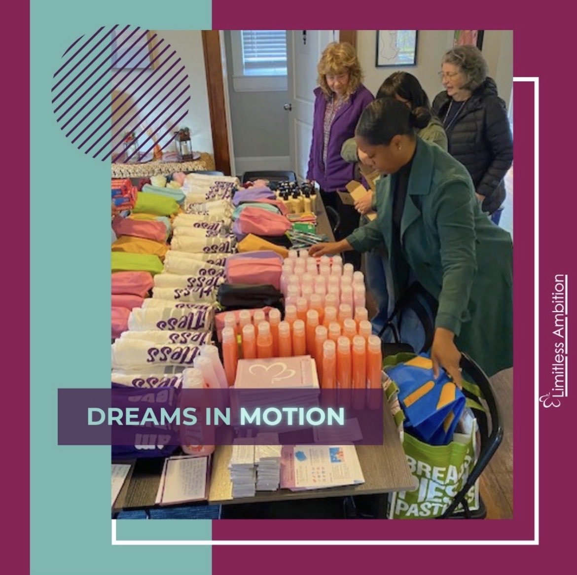 Every Dream Kit packed is a reminder that someone believes in these girls.💜

Each item represents hope, encouragement, and the message that their dreams matter. This is what community looks like.

#DreamsInMotion #LimitlessAmbition #DreamItForward #PurposeDriven #missioninaction