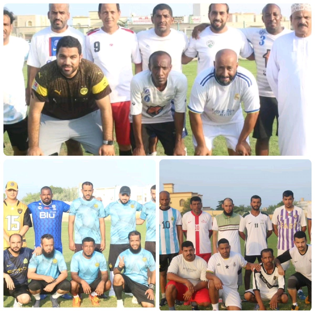 majazteam1's tweet photo. يلتقي غدا الجمعة فريقي النصر والأهلي في لقاء تحديد المركزين الثالث والرابع في الدورة الداخلية الرابعة للكبار لكرة القدم وعند الساعة الرابعة والنصف بملعب الفريق . https://t.co/juMhR32Ct2