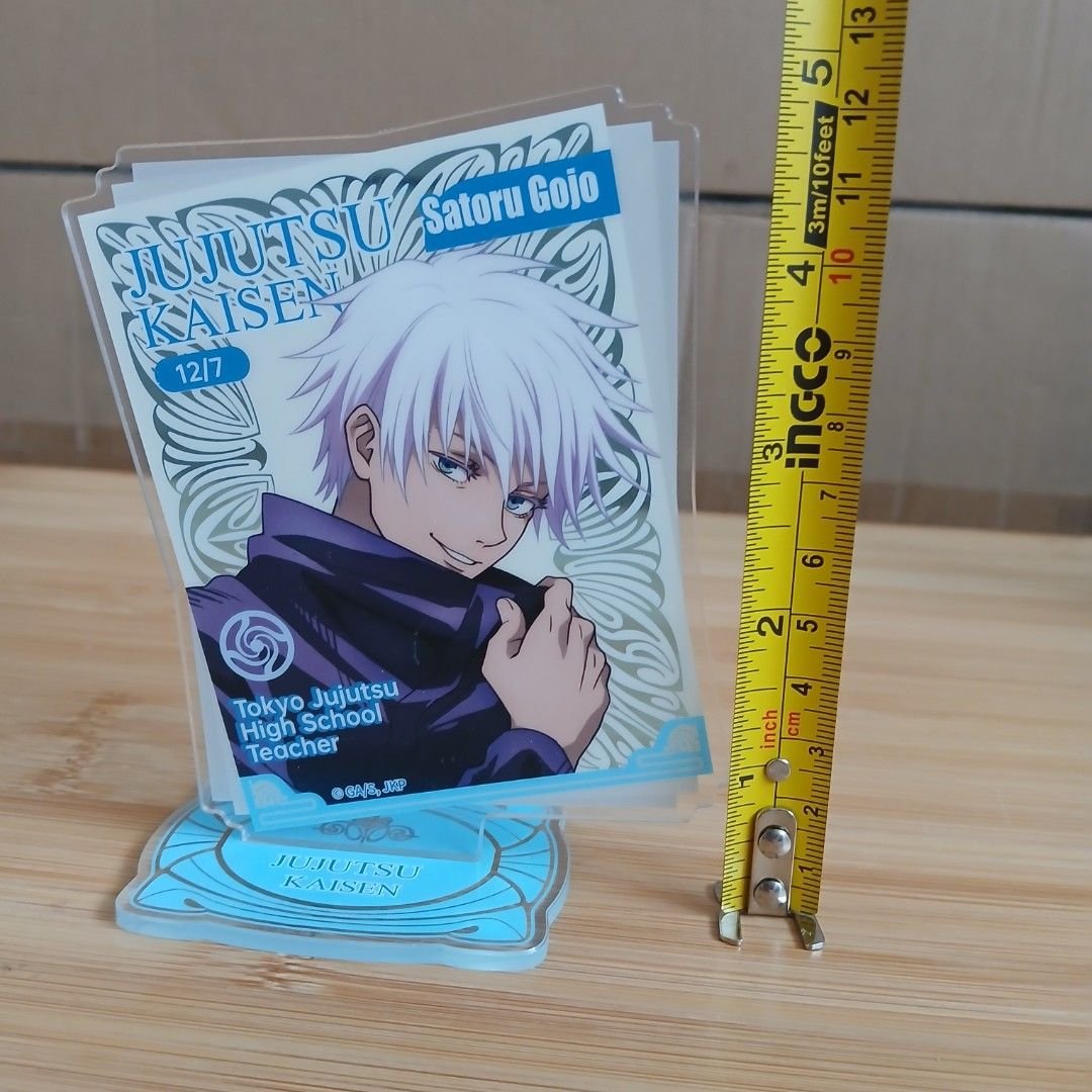 megumeowchi's tweet photo. 💜WTS/LFB💜
JJK Jujutsu Kaisen Acrylic Photo Standee - Gojo Satoru
(Onhand &amp; Ready to Ship)
- Still has protective film
- Only displayed
- WYSIWYG
🤍 MOP: GCash / Maya / BPI
🤍 MOD: J&amp;T / SDD https://t.co/mrhWS4svkZ