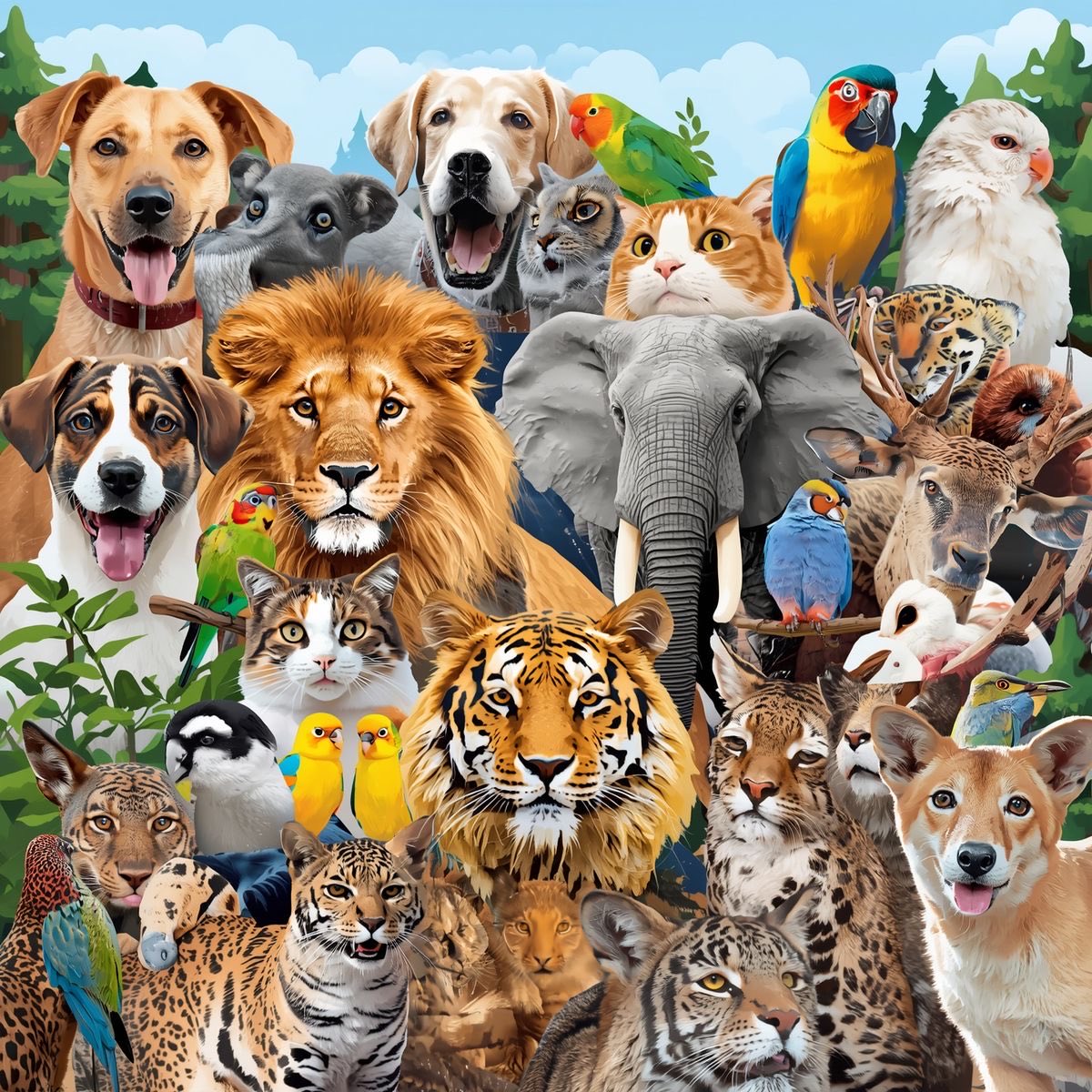 HoopsCrave's tweet image. ICE will now detain animals that are not native to the U.S.