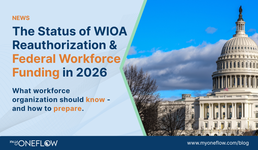 MyOneFlow's tweet photo. Te FY26 funding deal is set, finally providing some much-needed stable ground for workforce and adult ed organizations! For a detailed analysis, read our updated blog post. >> https://t.co/8elvNthOcS
#WIOA #WorkforceDevelopment #PellGrant #FederalFunding https://t.co/f19TxEuAIq