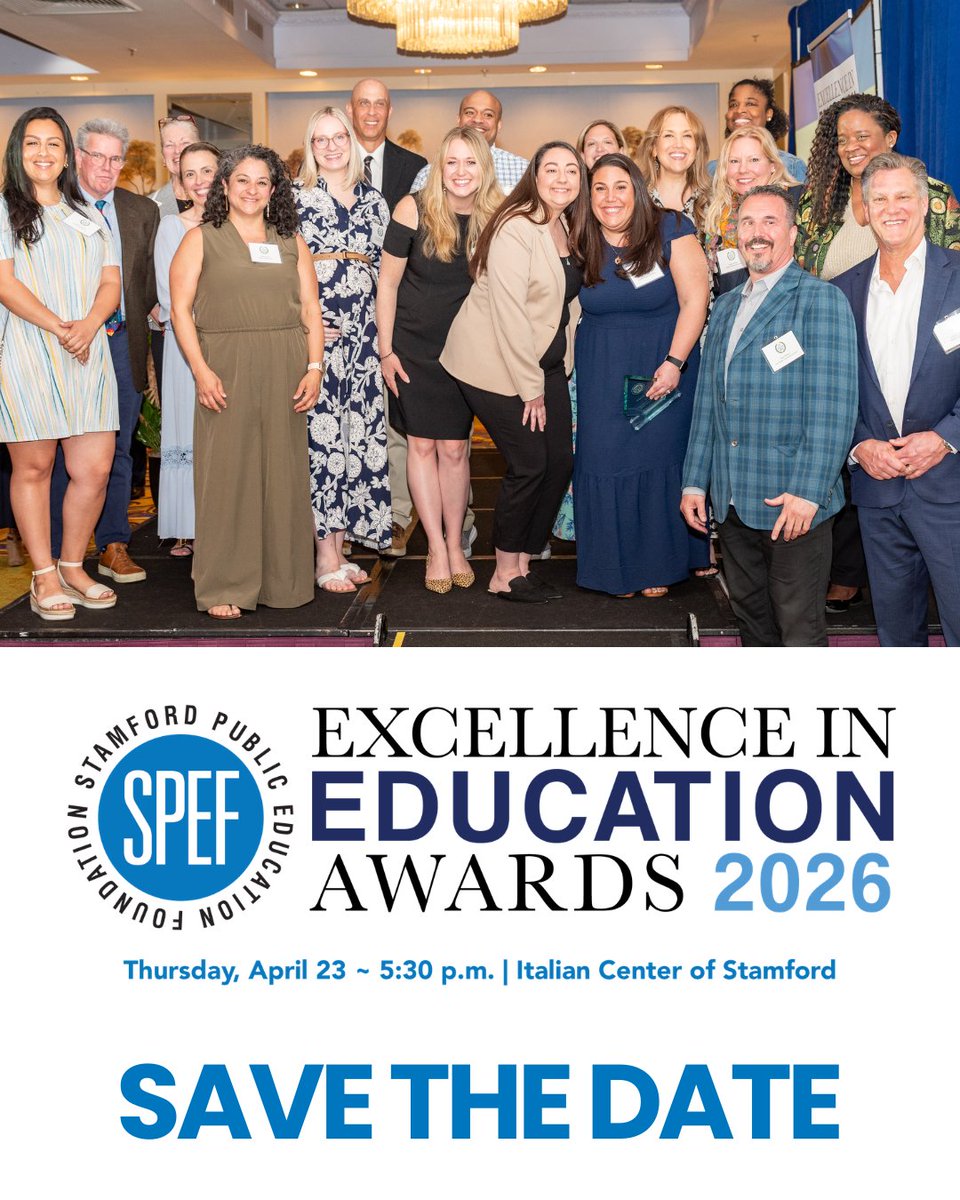 ✨ Save the Date! ✨
Join us as we celebrate the educators, leaders, and changemakers who make a lasting impact in our community at this year’s Excellence in Education Awards.

📅 Mark your calendar — and get ready!
🎟️ Tickets go on sale on the 18th.