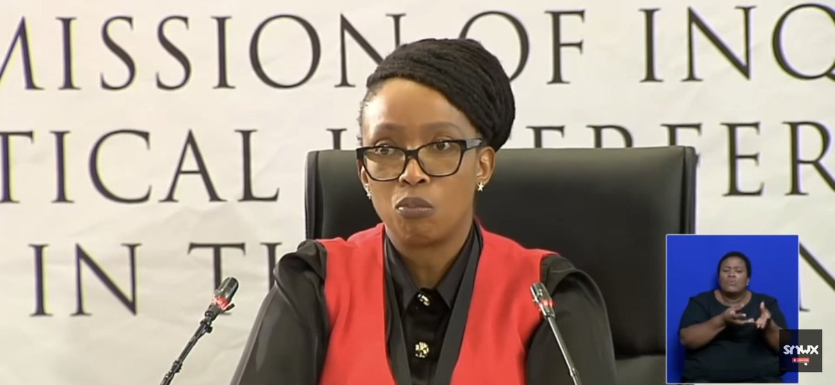 I have mad respect for these female Officers, Lt. Col Thepa, Investigator Masuku &amp; Witness B for their courage and dedication to serve this nation, at the expense of their lives and families. Smart &amp; articulate as hell. 😅 Thank you for your service ladies. ❤️#MadlangaCommission