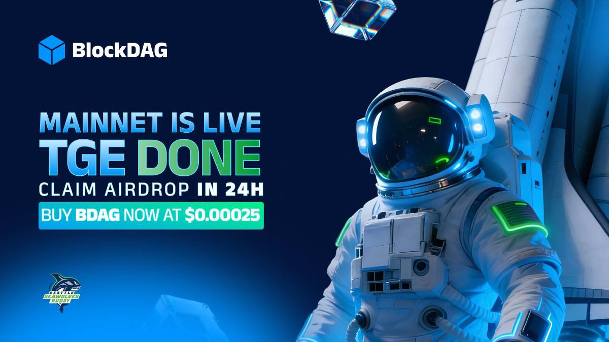 🚀 MAINNET IS LIVE. TGE DONE + CLAIM in 24H. BUY BDAG AT $0.00025 🚀

Mainnet is live. TGE complete⏳ Airdrop claim opens in 24 hours.

This is your final move before next week’s major global exchange listings 🌍

💥 Buy BDAG at $0.00025
💥 200× positioning
💥 ZERO vesting
💥