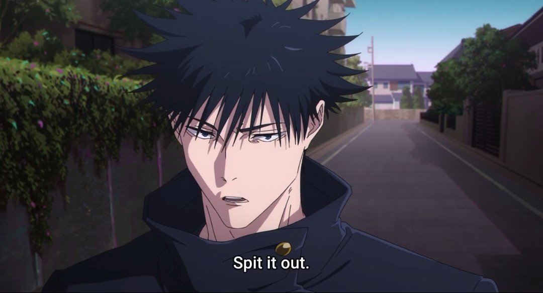 It amuses me how Megumi doesn't give a sh*t at all and ignores any