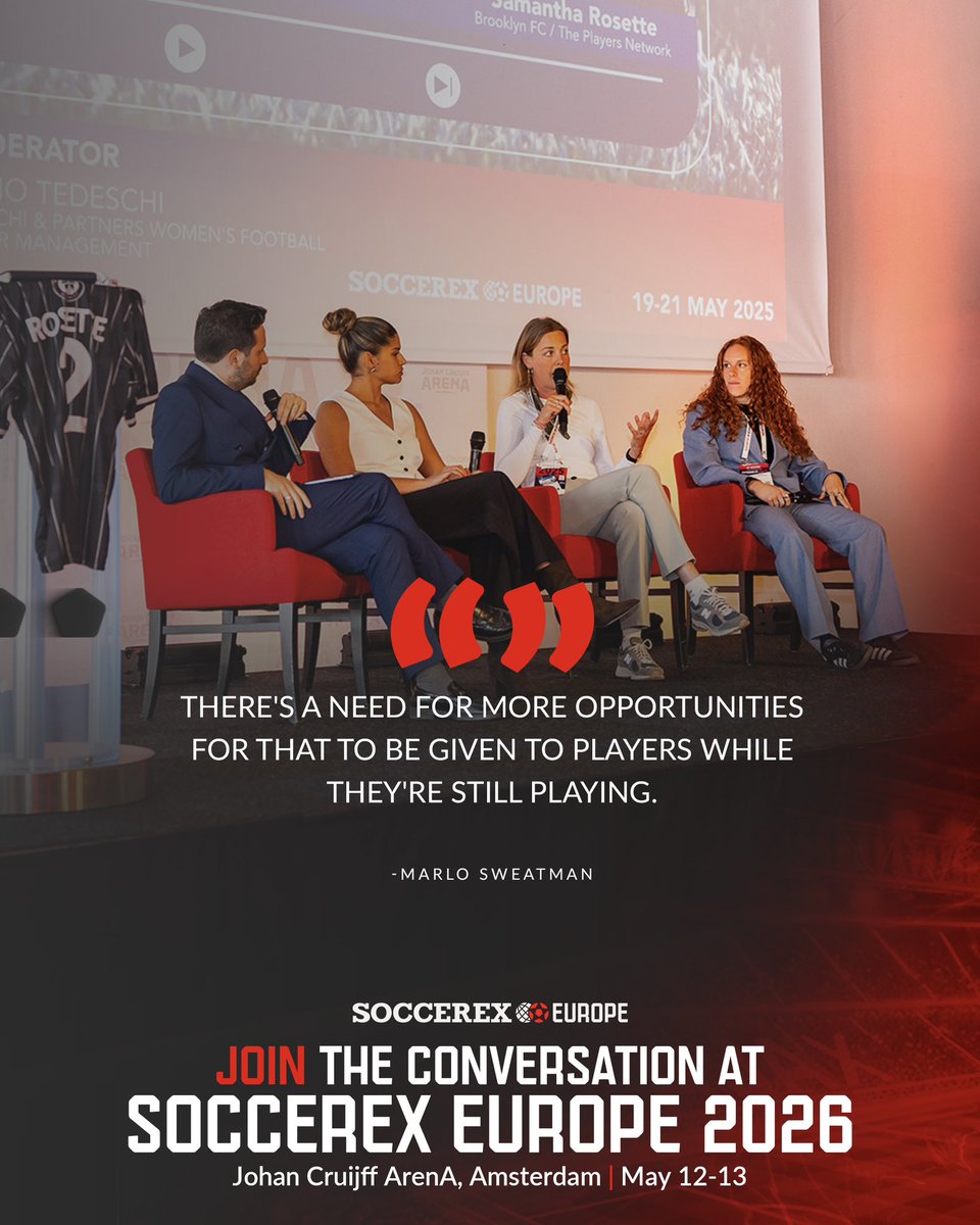 Soccerex tweet media