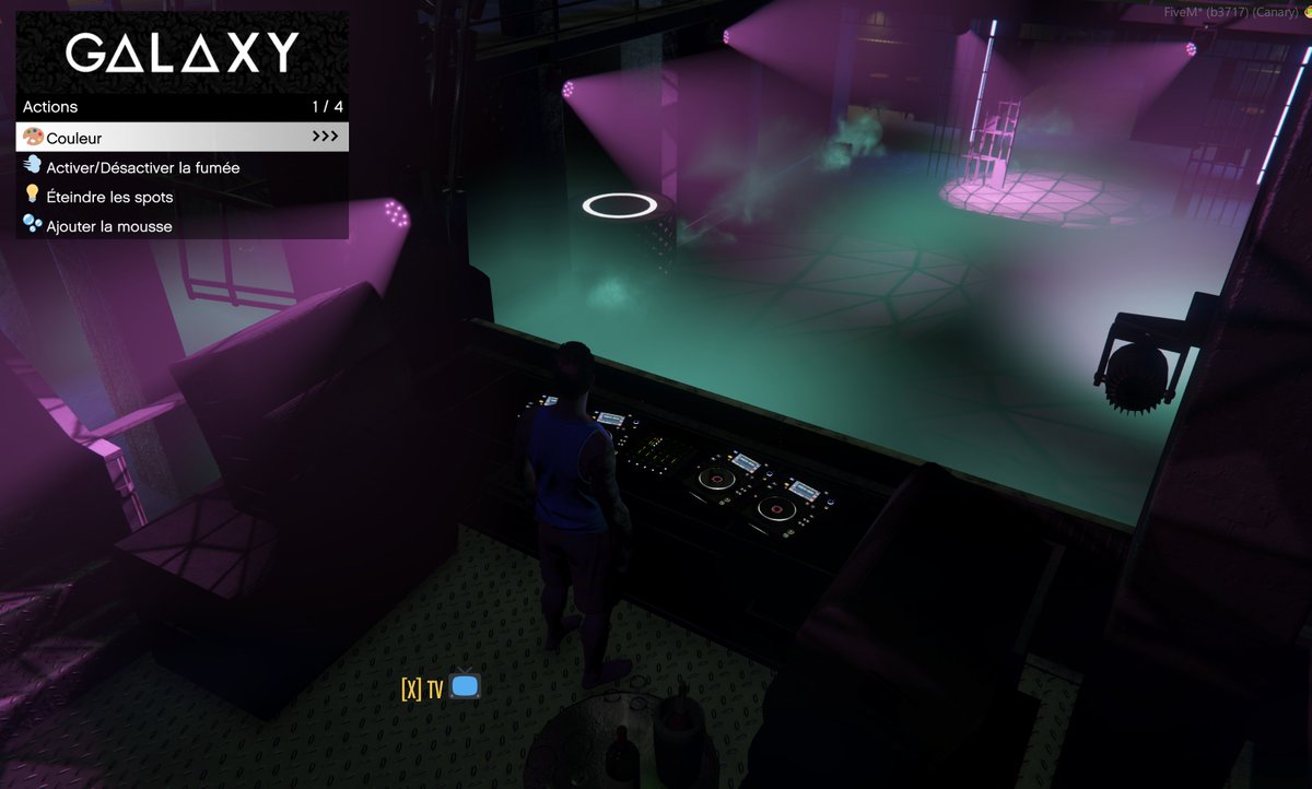 🎛️ Mise à jour du menu des effets pour le Galaxy et le Music Locker sur #Baylife. Prêts à vivre vos plus belles soirées ? 🔊 
#GTA5