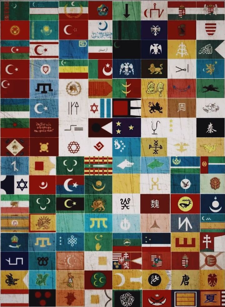 gokturklermedya's tweet image. Tarih sahnesinde Türkler;

- 16 İmparatorluk  
- 38 Devlet  
- 37 Hanlık  
- 33 Beylik  
- 10 Cumhuriyet