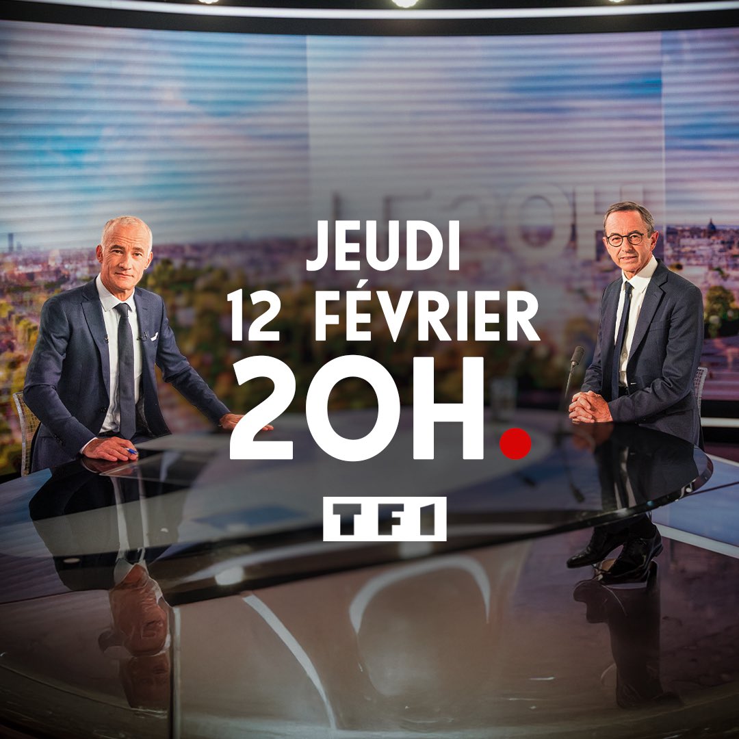 Ce soir, rendez-vous au 20h de TF1 : je serai l’invité de <a href="/GillesBouleau/">Gilles Bouleau</a>.