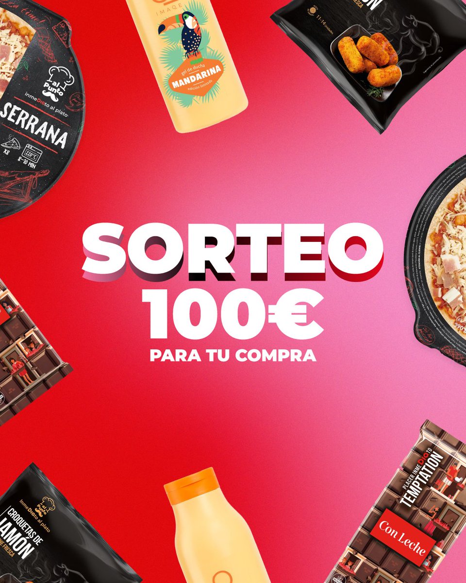 👀Sorteazo del Dia❗️

😎 ¿Qué harías con 100€ en DIA?
Spoiler: tu carrito también quiere saberlo 🛒✨
Cómo participar👇

• Seguir a la cuenta oficial de @dia_esp
• Menciona a un amigo
• Like y RT
👉 Participa hasta el 18 de febrero (incluido).

🍀¡Buena suerte a todxs!🍀