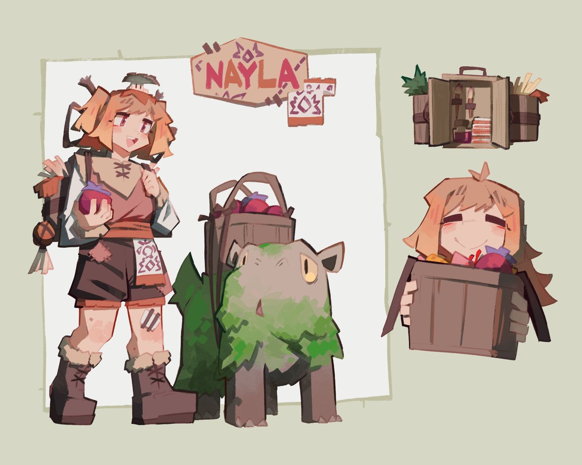 I'm looking for illustration work so here's a little fantasy themed side project I've been working on #PortfolioDay
