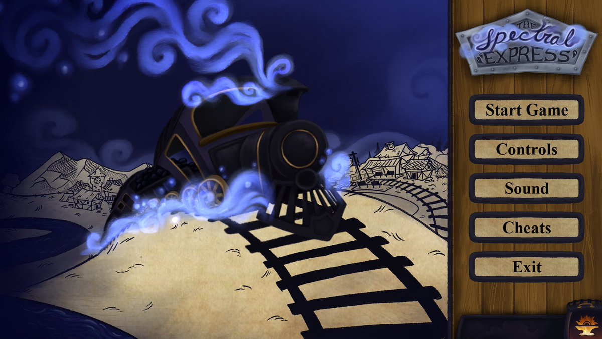 TeamSunForge's tweet photo. Getting more assets for out menus, and they are looking NICE! Someday the menu art will be animated as well, but we are not shooting for that with the alpha.
#gamedev #indiedev #indiegamedev #indiegame #indie #indiegaming #gamemaker #teamsunforge #spectralExpress https://t.co/3grO2IatS3