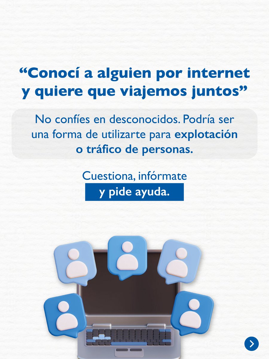 ProcuraduriaRD's tweet photo. Las redes delictivas que se dedican a la trata de personas muchas veces utilizan estrategias disfrazadas de oportunidades, invitaciones o promesas rápidas.

Detente. Piensa. Verifica.

Ante cualquier sospecha, denunciar puede salvarte la vida y proteger a otros.

📞 Llama y Vive: 809-200-7393

☎️ Oficina: (809)533-3522 ext. 8349

📧 denuncialatratamp@pgr.gob.do

hashtag#MinisterioPúblicoRD
hashtag#LlamaYVive
hashtag#NoALaTrata