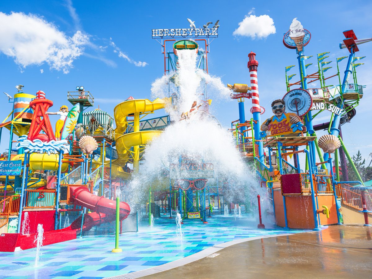 The Boardwalk opens in 100 days!

🏝️ Two new water play areas, a 1,000-gallon tipping bucket, 8 body slides, a water coaster &amp; more are waiting for you in our 11-acre water park - INCLUDED with admission

😎 Best Price Of Summer on #Hersheypark tickets: bit.ly/3LCYB3o