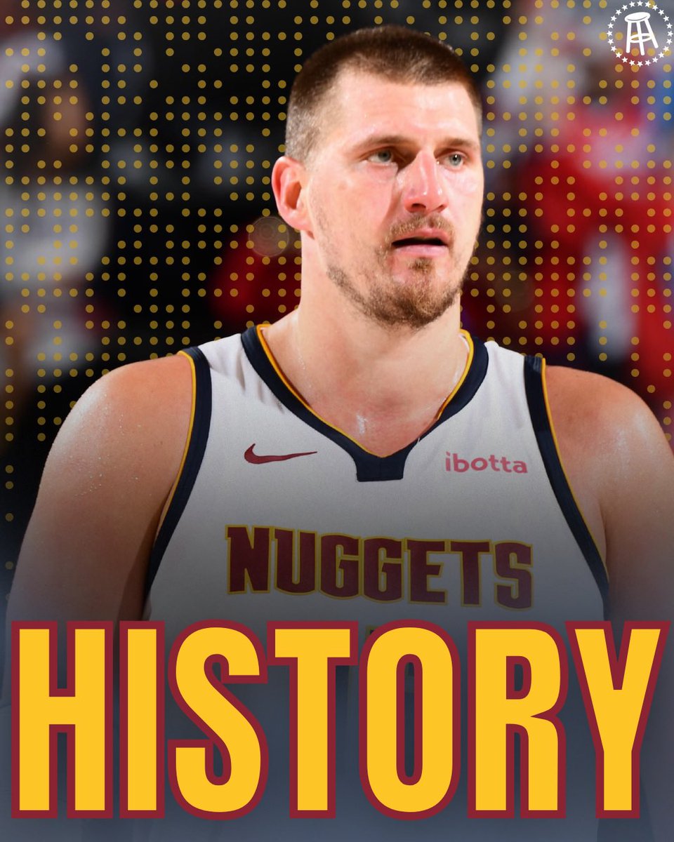 Nikola Jokic is the only player in NBA history to record 1,000 points, 475 rebounds, 400 assists, 250 made free throws, 75 made threes, and 30 blocks before the All-Star break. Just incase your forgot, he also missed 16 games