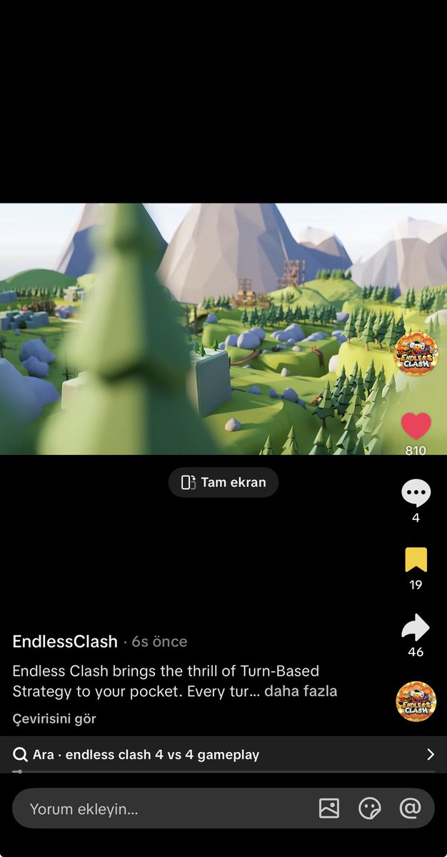 YTBaranOzcan's tweet photo. Bugün Tiktoktan Endless Clash sinematik teaseri yayınladık. İlginç bir gelişme oldu. Onbinlerce  insan oyunu arattı. Normalde sinematik teaser ilgi çekmez. Fakat beklenmeyen bir şeyi başardı. Bence beklentileri daha üstte tutmalıyız.

#Endlessclash https://t.co/gZYsxvuH9I