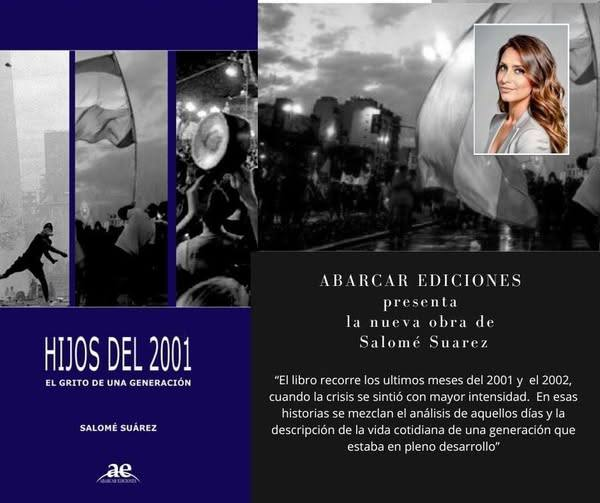 abarcaredic's tweet image. SALOME SUAREZ presenta:
"Hijos del 2001 - El Grito de una Generación".
Autores que siguen confiando
A la hora de elegirnos y editar
Parte de la familia de Abarcar 📖
@abarcaredic
📚
#escritorasargentinas #edicionesdeautor #publicarunlibro #libros #historiaargentina #editorial