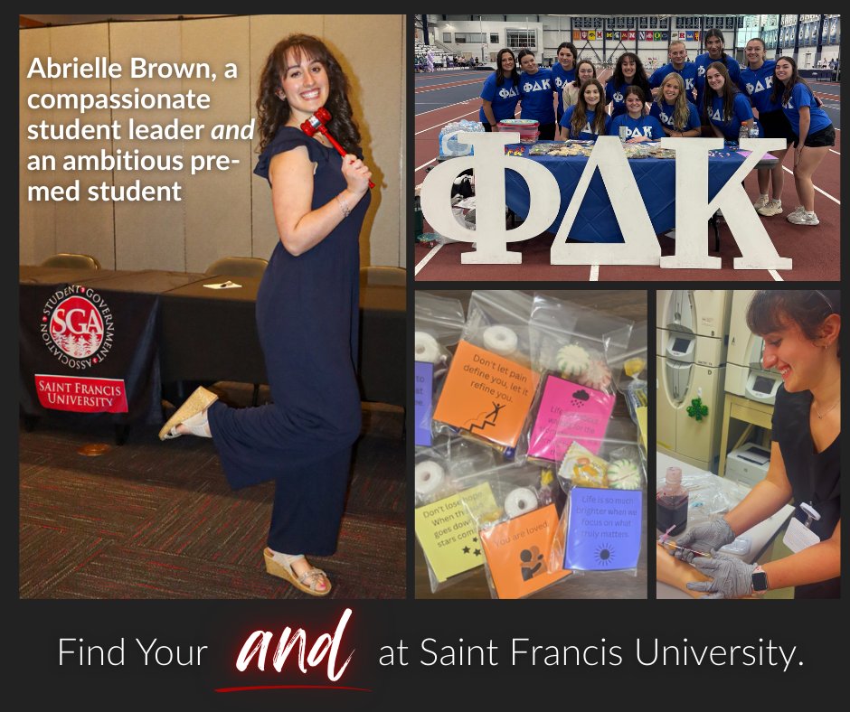 Saint Francis U tweet media