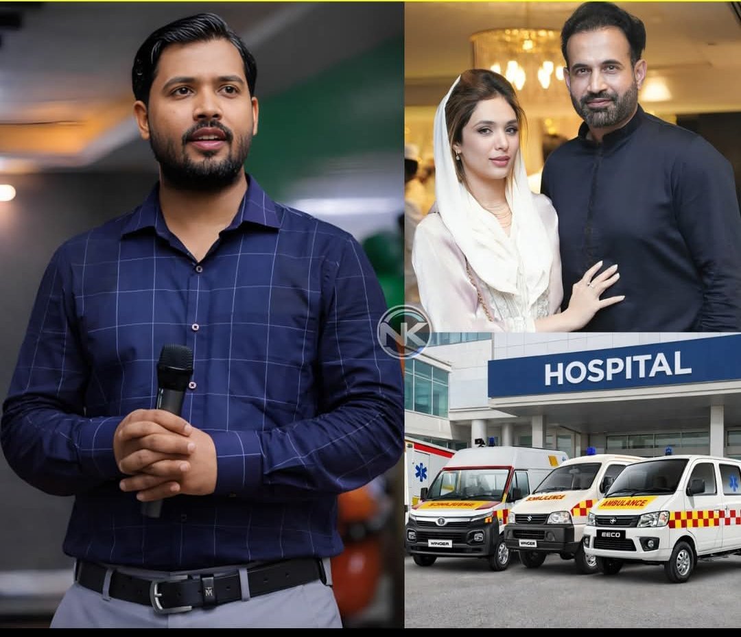 AmirKahkashan's tweet image. Cricket इरफान पठान ने खान sir के हॉस्पिटल के लिए 4 एंबुलेंस डोनेट किए है, ताकी emergency सेवाओ को मजबूत किया जा सके हर जरूरत  मरीजों को समय पर हॉस्पिटल पहुंचाया जा सके। Khan sir के हॉस्पिटल में ईलाज कराने का फ़ीस रू 35 है।
This is real Humanity 🤝
#Khansir 
#IrfanPathan