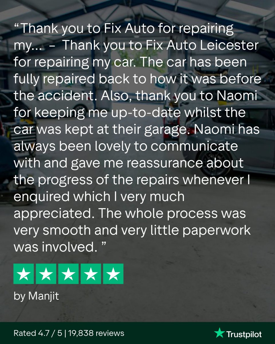 Fix Auto Leicester tweet media