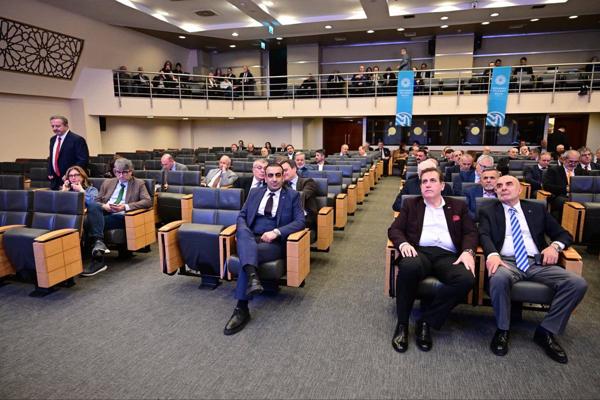 İstanbul Ticaret Odası Şubat ayı meclis toplantısını gerçekleştirdik alınan Kararların İstanbul umuza ve İş dünyasına hayırlı Olmasını dilerim