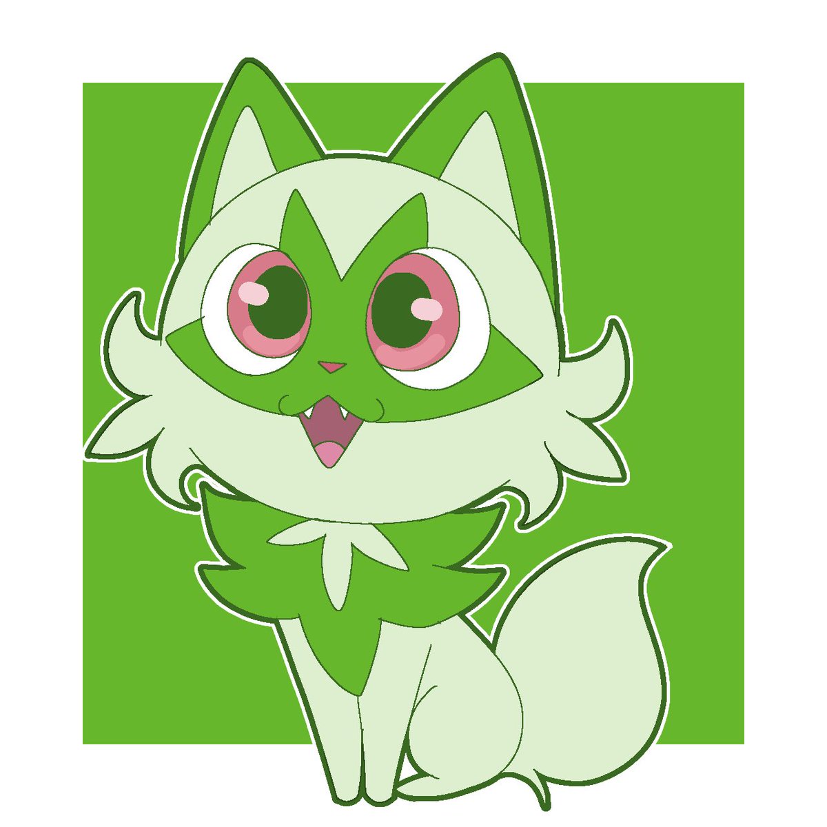 Nyawhis's tweet photo. 🍃🐱
#Pokemon #Sprigatito #PokemonSV https://t.co/olguTs0YD5