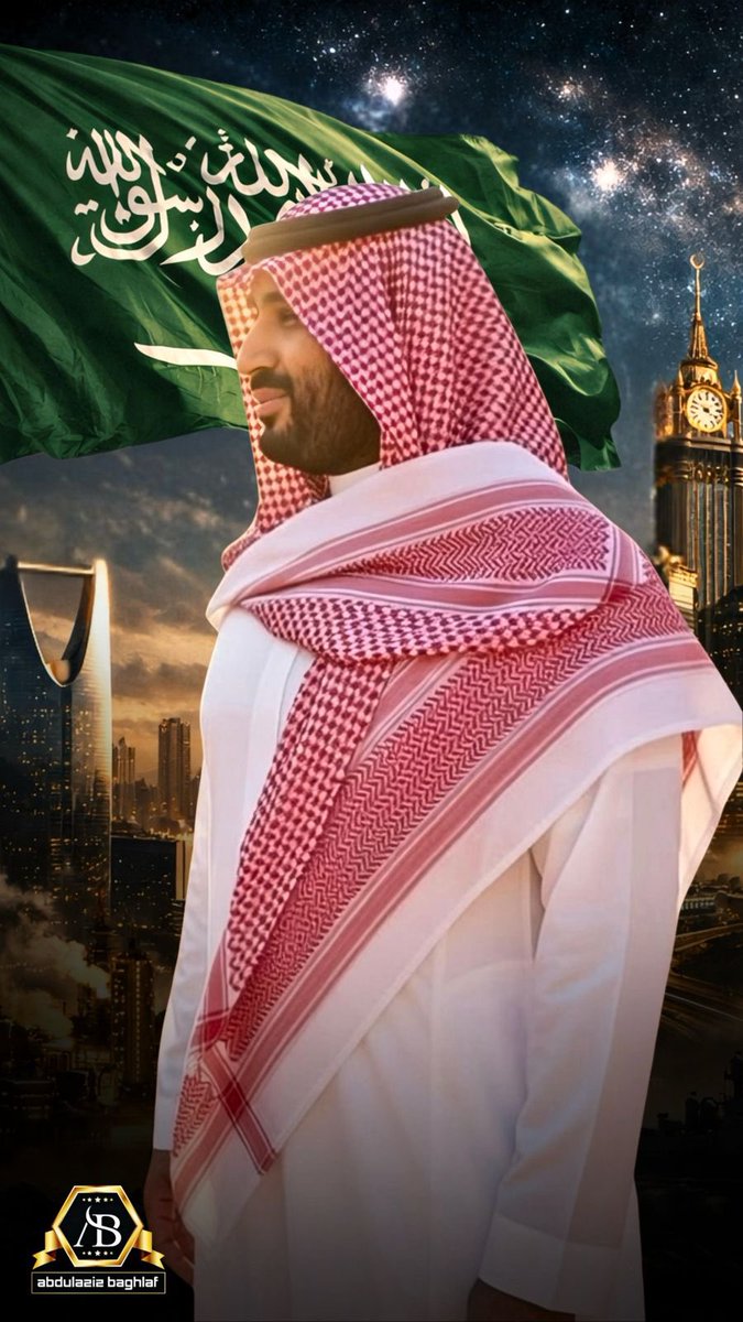 #ولي_العهد
<a href="/AzizbagBag/">عبدالعزيز أحمد بغلف🇸🇦</a>
سيدي القائد الطموح
الأمير #محمد__بن__سلمان
• رؤيةٌ تصنع المستقبل ولا تنتظره
• عزيمةٌ تمضي بثبات نحو المجد
• فكرٌ متجدد يُحاكي طموح شعبٍ عظيم
• وطنٌ يعلو بهمّته إلى آفاقٍ لا تُحد
في حضوره يزدهر الحلم
وفي قيادته يتجدد الأمل
وبعزمه تمضي السعودية بثقةٍ نحو